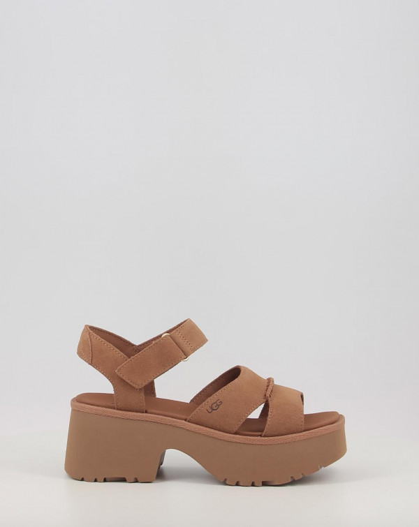 Sandálias Ugg NEW HEIGHTS ANKLE STRAP Chestnut