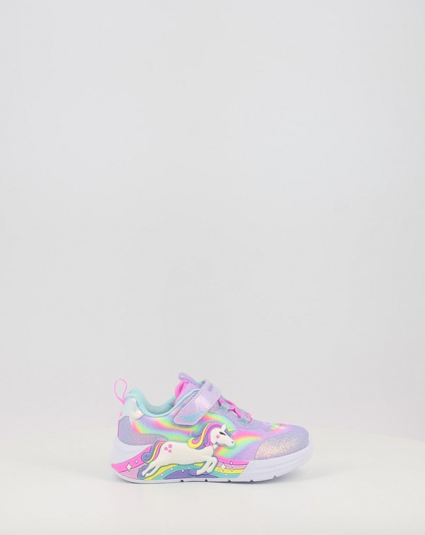 Sapatilhas Skechers S-LIGHTS UNICORN CHASER Púrpura