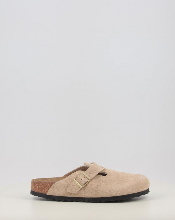 Tamancos Birkenstock BOSTON LEVE Cinzento-acastanhado