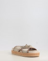 CRISS CROSS SANDAL METSTITCH