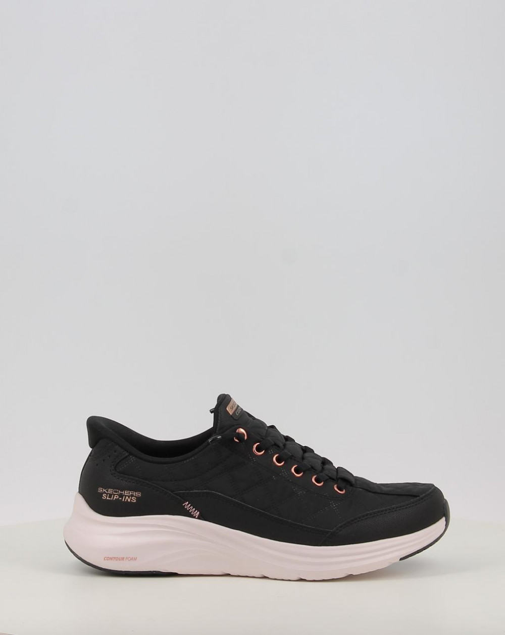 SKECHERS SLIP INS CONTOUR FOAM GOLDEN HOUR