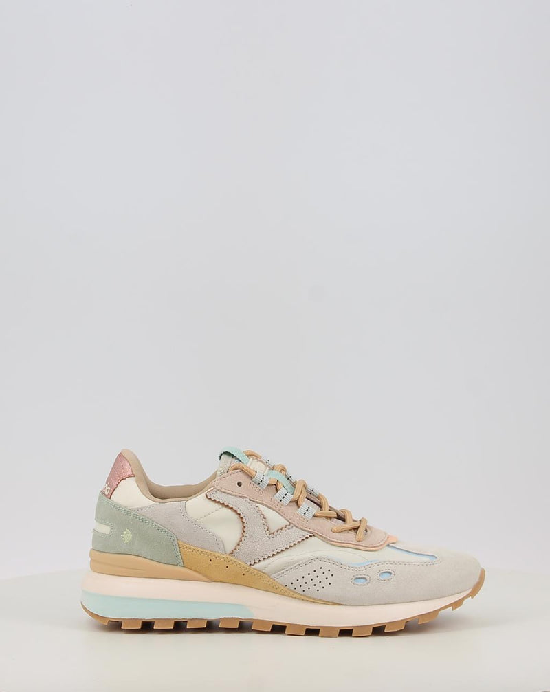 Sapatilhas VICTORIA LUNA NYLON & SERRAJE 1156116 bege