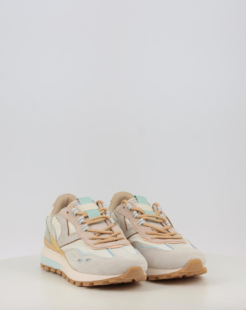 Sapatilhas VICTORIA LUNA NYLON & SERRAJE 1156116 bege