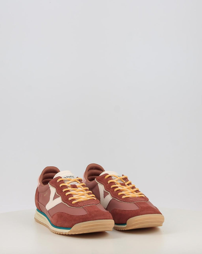 Sapatilhas VICTORIA SATURNO NYLON & SERRAJE 1158110 castanho
