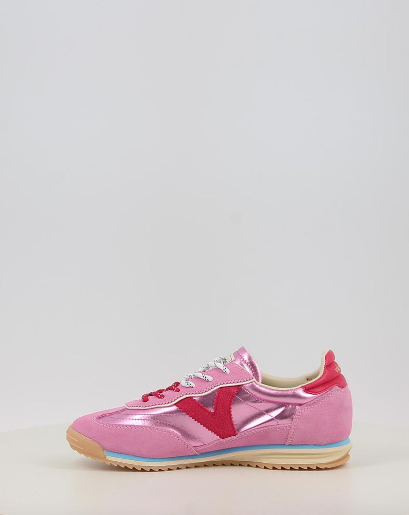 Sapatilhas VICTORIA SATURNO NYLON & SERRAJE METAL 1158111 rosa