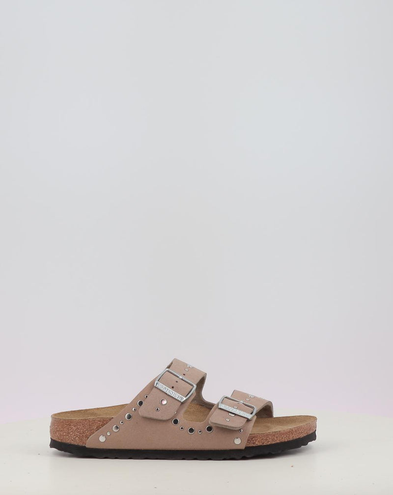 Sandálias BIRKENSTOCK ARIZONA RIVETS KIDS SYN taupe