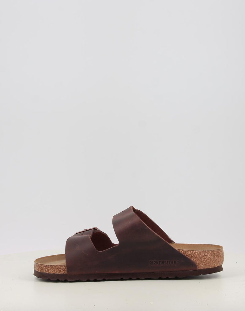 Sandálias BIRKENSTOCK ARIZONA SFB LEOI castanho