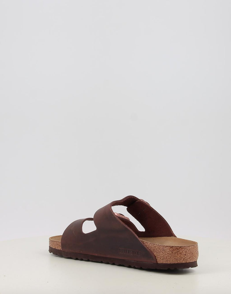 Sandálias BIRKENSTOCK ARIZONA SFB LEOI castanho