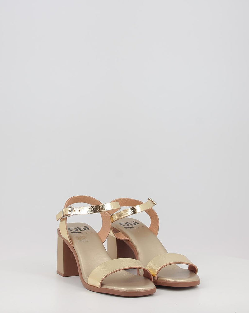 Sandálias OBI SHOES 5376 dourado