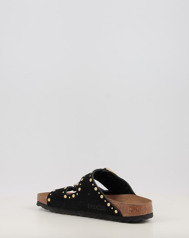 Sandálias BIRKENSTOCK ARIZONA RIVET LEVE preto