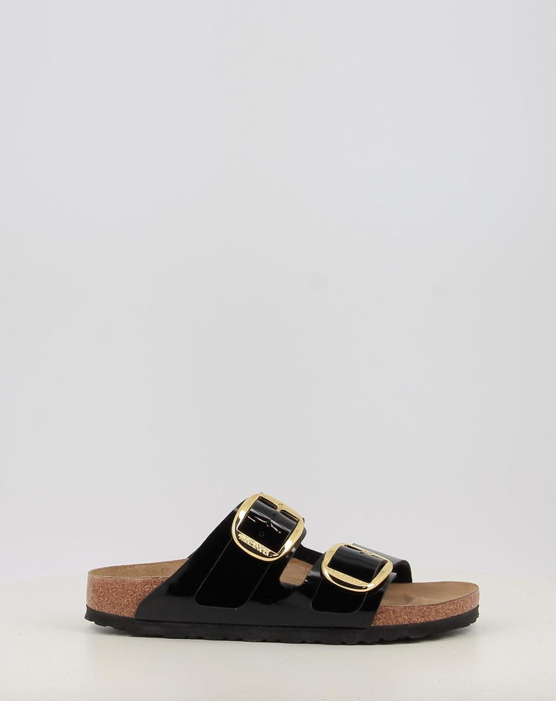 Sandálias BIRKENSTOCK ARIZONA BIG BUCKLE BF PATENT preto