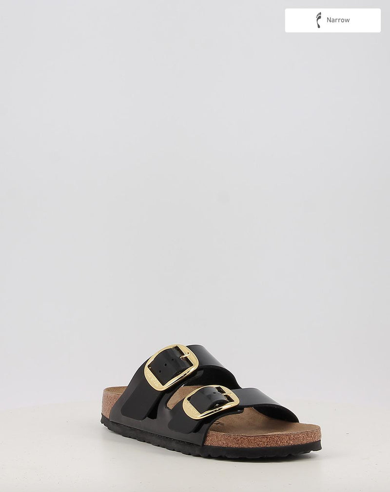 Sandálias BIRKENSTOCK ARIZONA BIG BUCKLE BF PATENT preto