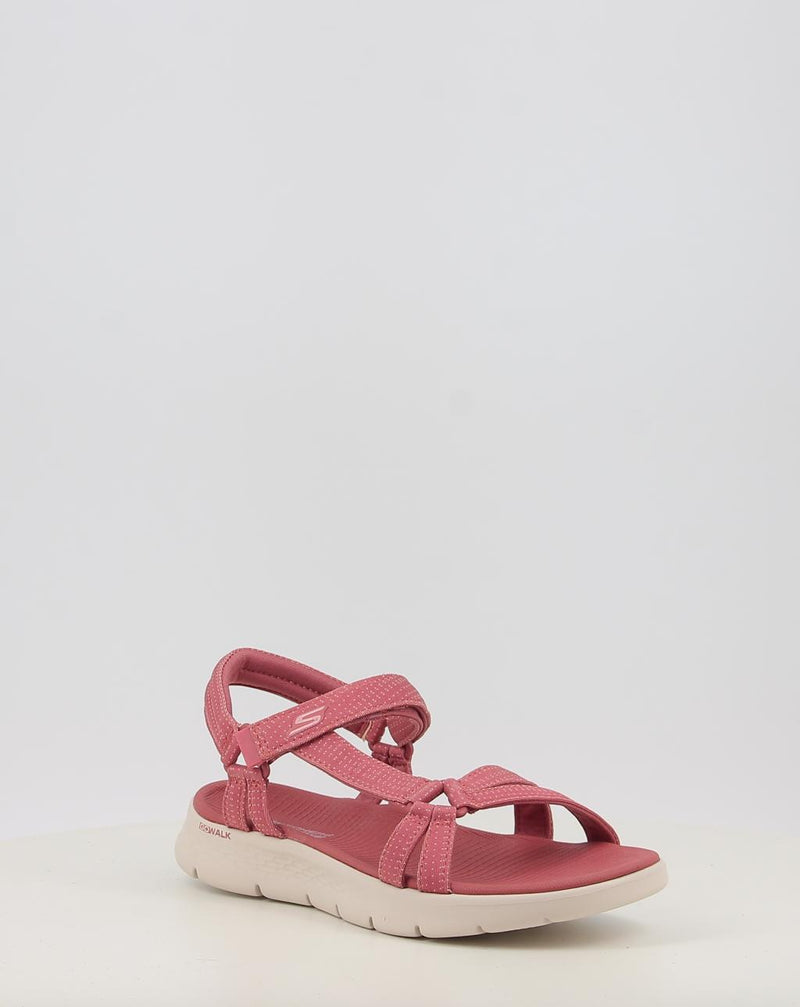 Sandálias SKECHERS GO WALK FLEX SANDAL - SUBLIME 141451 coral