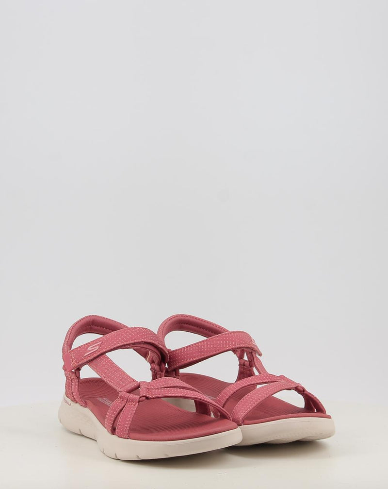 Sandálias SKECHERS GO WALK FLEX SANDAL - SUBLIME 141451 coral