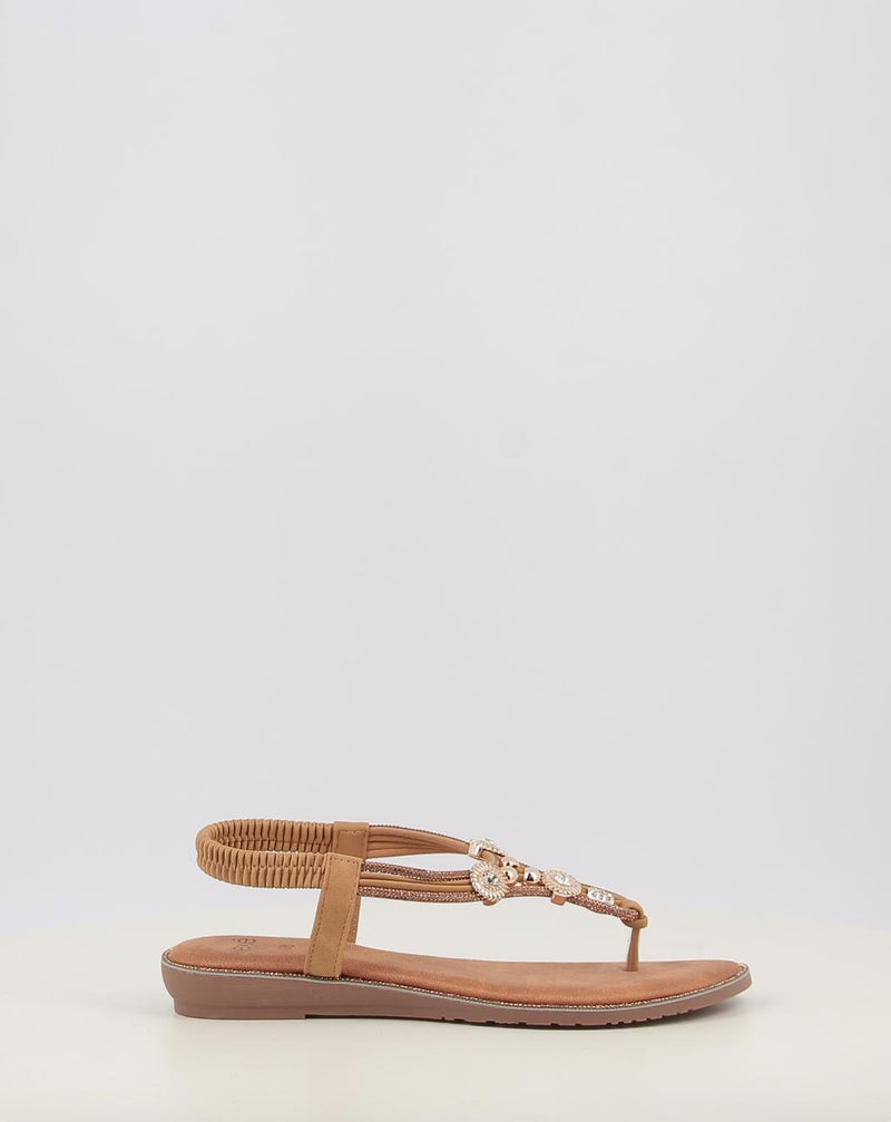 Sandálias EXE 8013-5 castanho