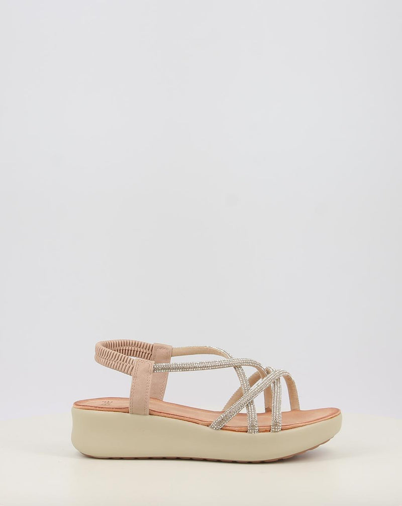 Sandálias EXE BZX33170-006 bege