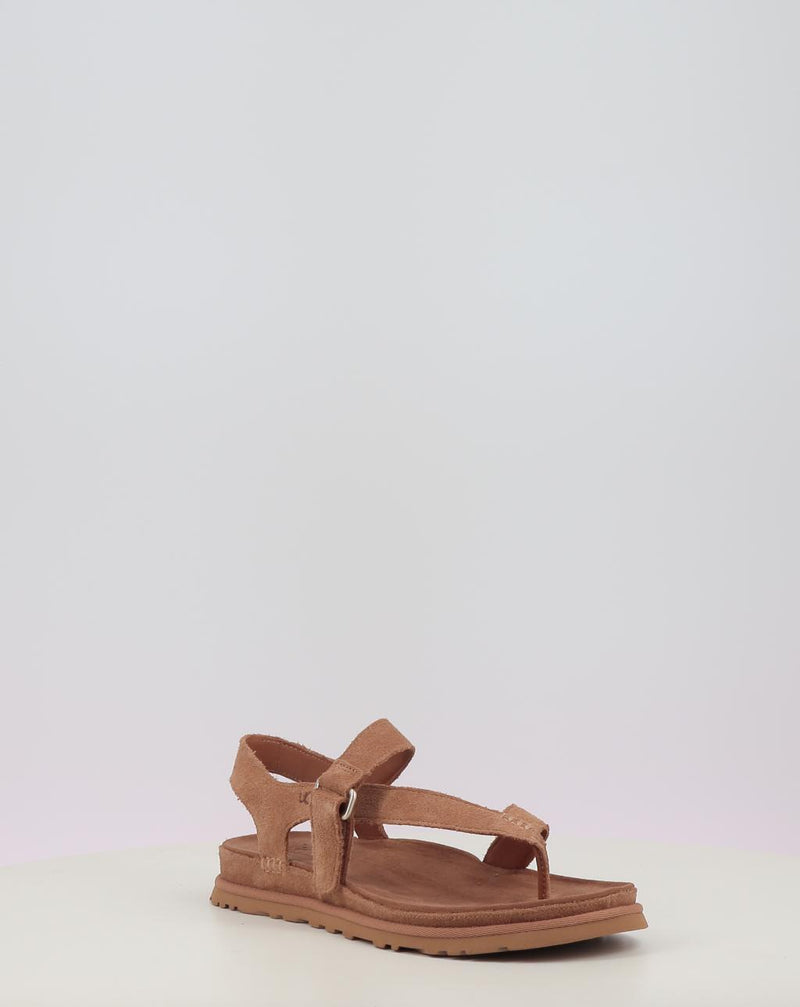 Sandálias UGG GOLDENGAZE TOE POST chestnut