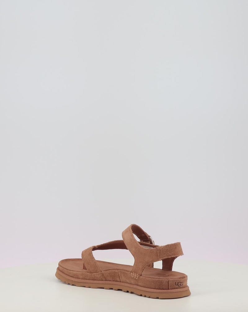Sandálias UGG GOLDENGAZE TOE POST chestnut