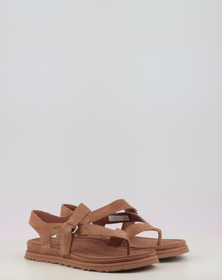 Sandalias UGG GOLDENGAZE TOE POST chestnut