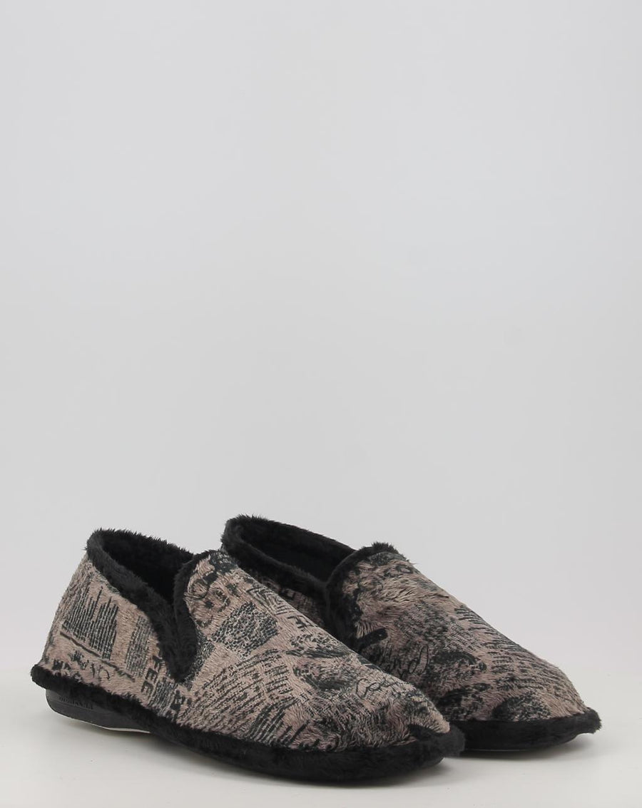 Zapatillas de Casa BIO RELAX 1512 marrón