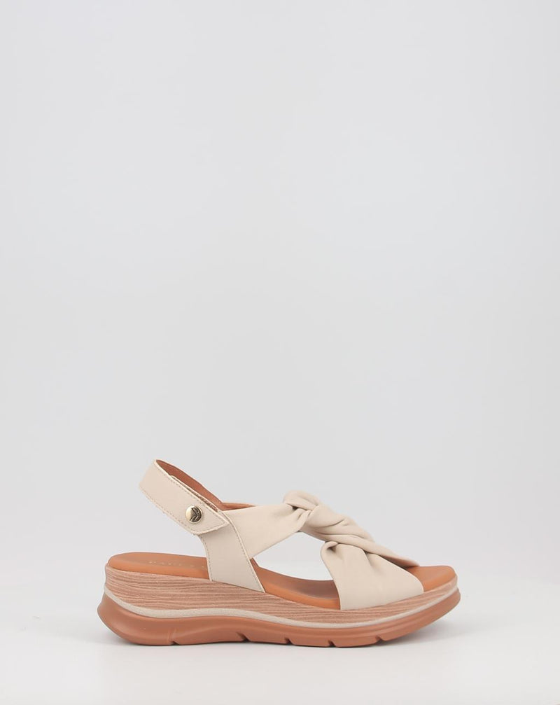 Sandalias PAULA URBAN 24-335 crema