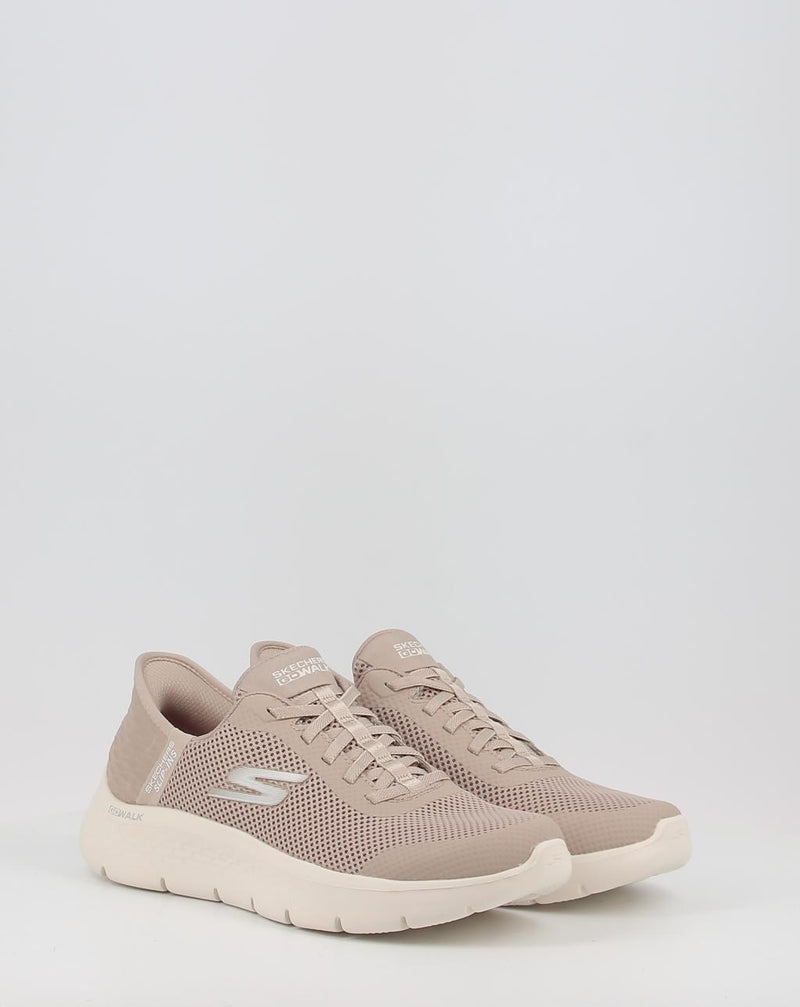 Zapatillas SKECHERS GO WALK FLEX - GRAND ENTRY 124836 taupe