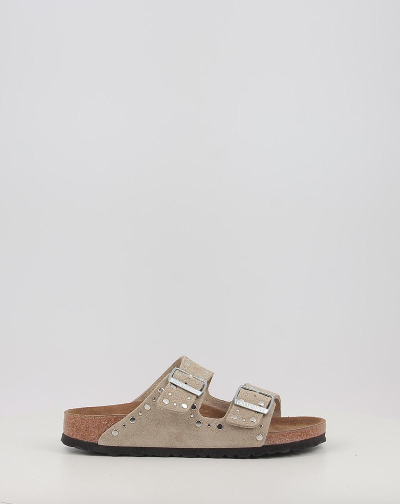 Sandalias BIRKENSTOCK ARIZONA RIVET LEVE taupe