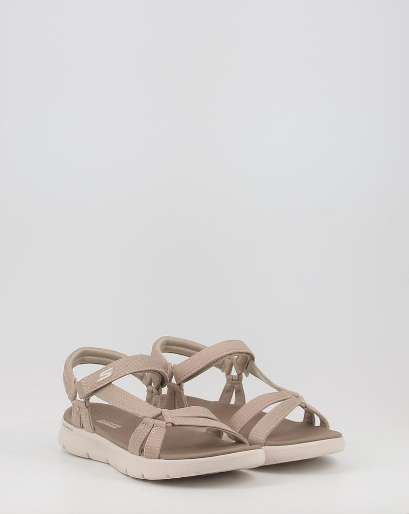 Sandalias SKECHERS GO WALK FLEX SANDAL - SUBLIME 141451 taupe