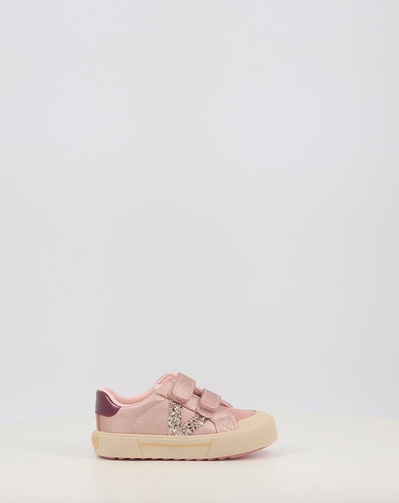 Zapatillas VICTORIA TRIBU TIRAS METALIZADO 1065199 rosa