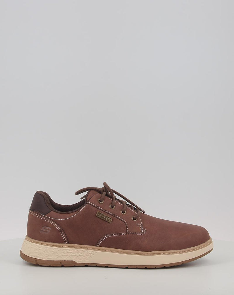 Zapatos deportivos SKECHERS RELAXE FIT: GARLAN- PRYOR  WATERPROOF cuero