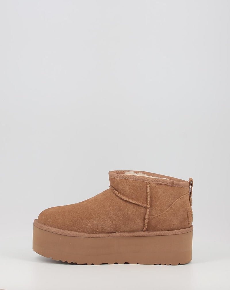 Botines UGG CLASSIC ULTRA MINI PLATFORM chestnut