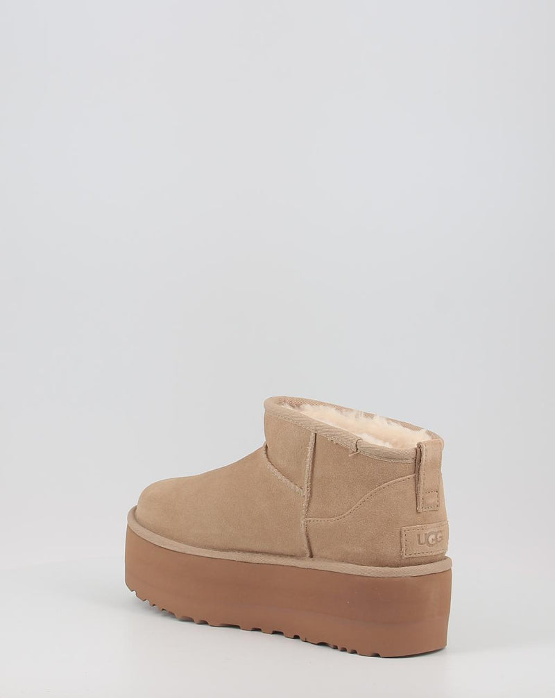 Botines UGG CLASSIC ULTRA MINI PLATFORM beig