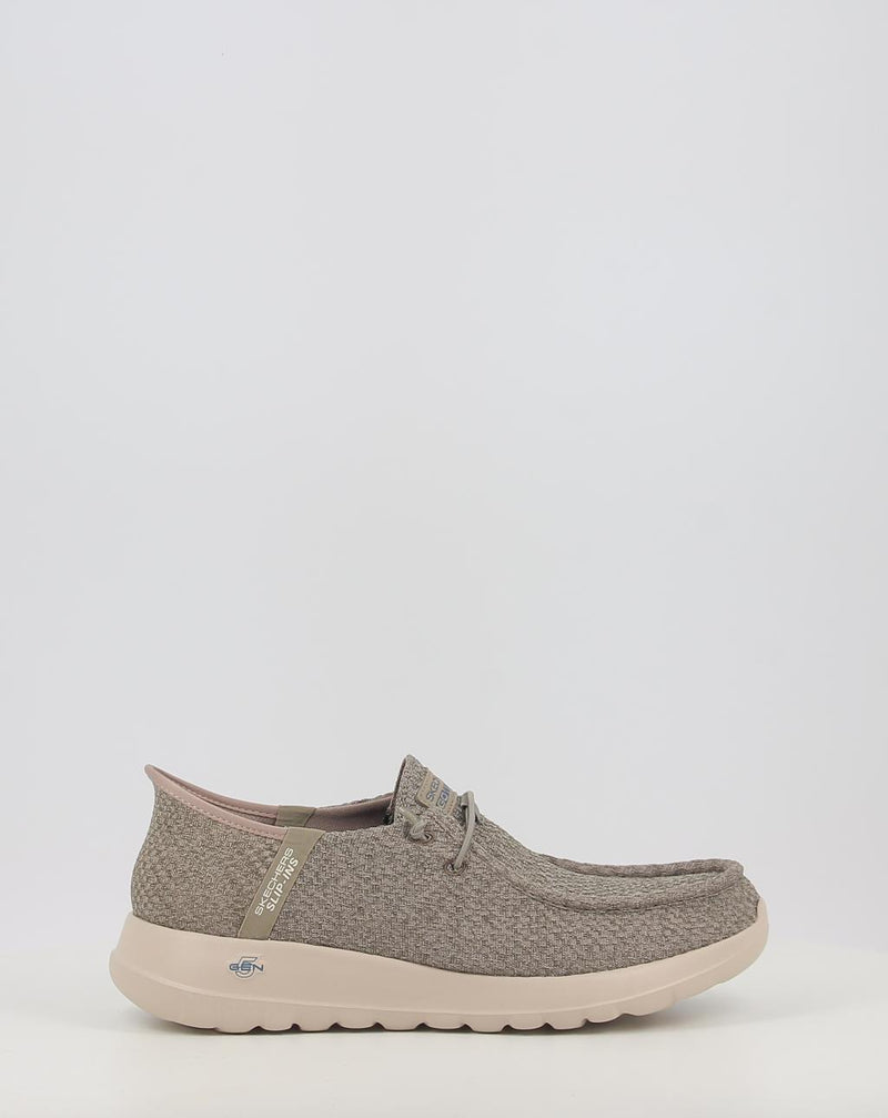 Náuticos SKECHERS SLIP-INS: GO WALK MAX - HALCYON 216285 taupe
