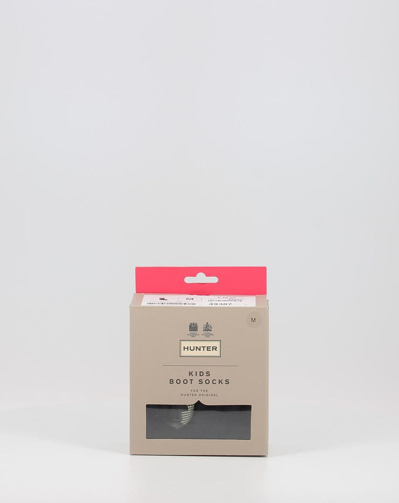 Meias HUNTER KIDS 6 STITCH CABLE preto