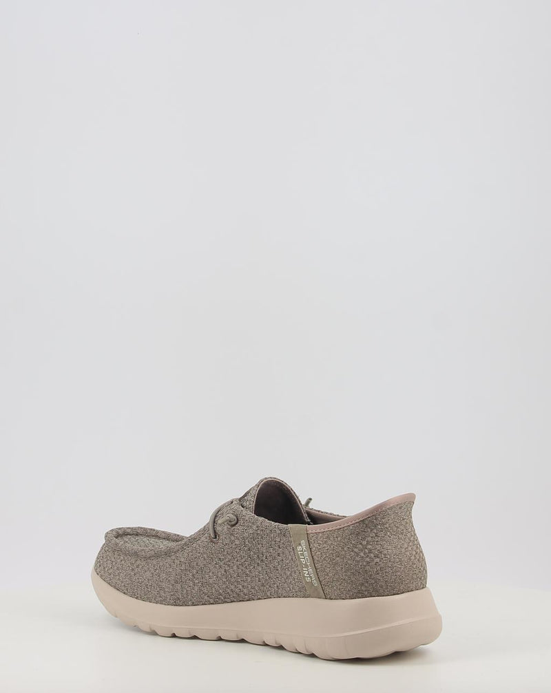 Náuticos SKECHERS SLIP-INS: GO WALK MAX - HALCYON 216285 taupe