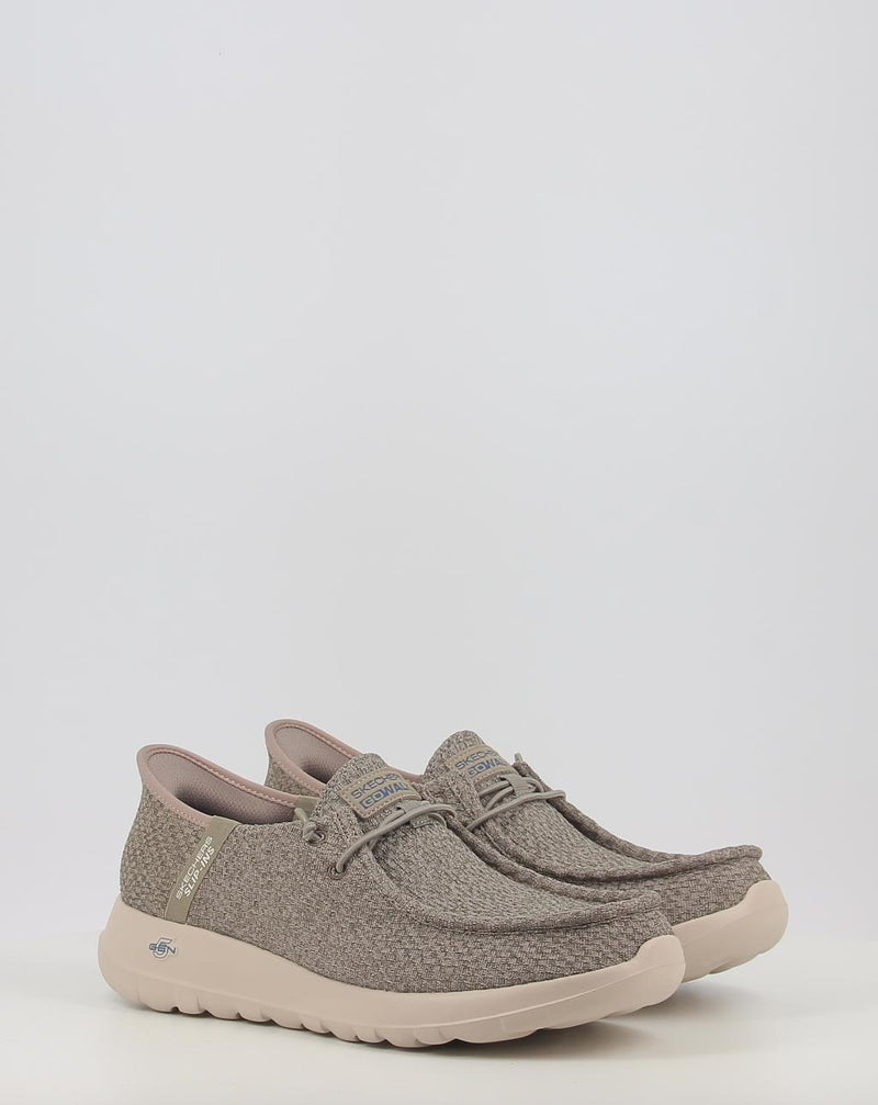Náuticos SKECHERS SLIP-INS: GO WALK MAX - HALCYON 216285 taupe