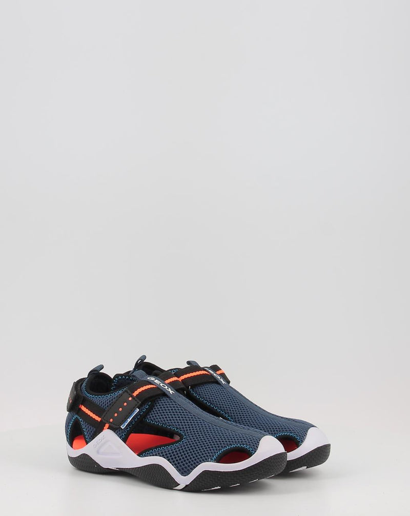 Sandalias GEOX JR WADER A J1530A azul