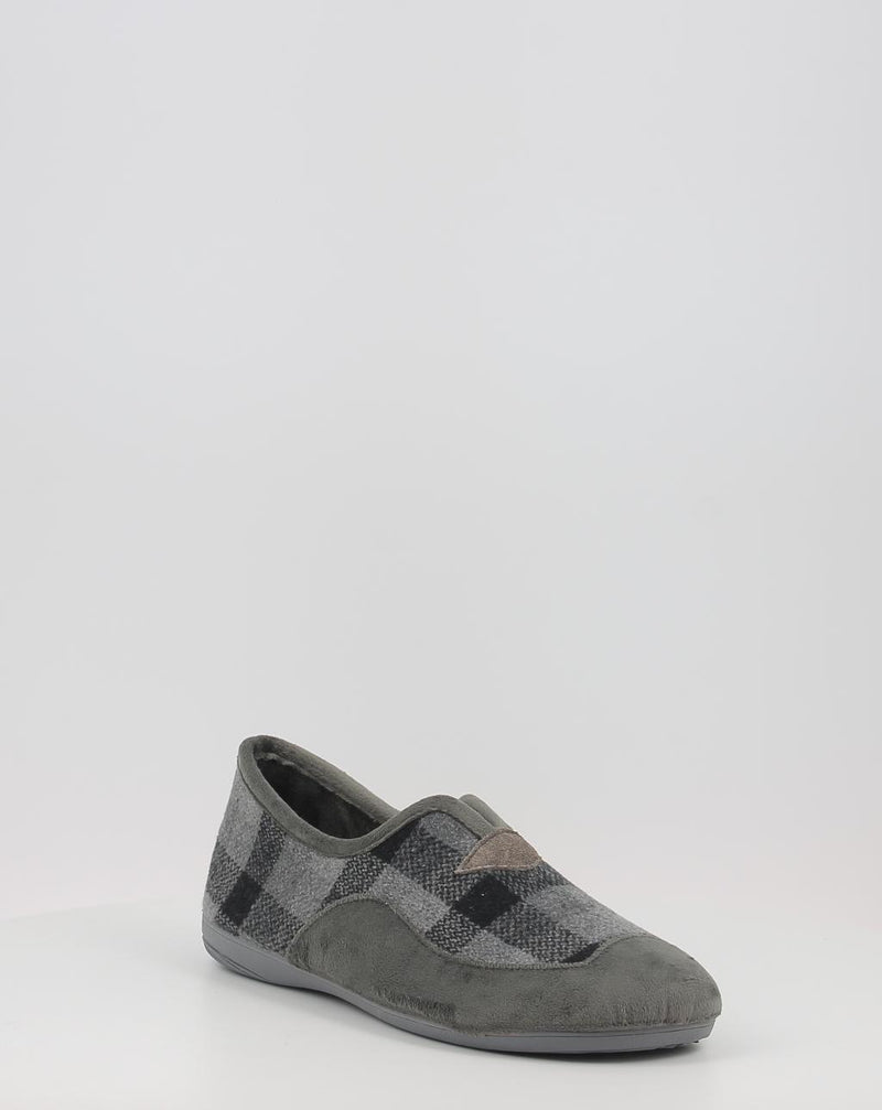 Zapatillas de Casa BIO RELAX 13685 TEIDE 19 gris