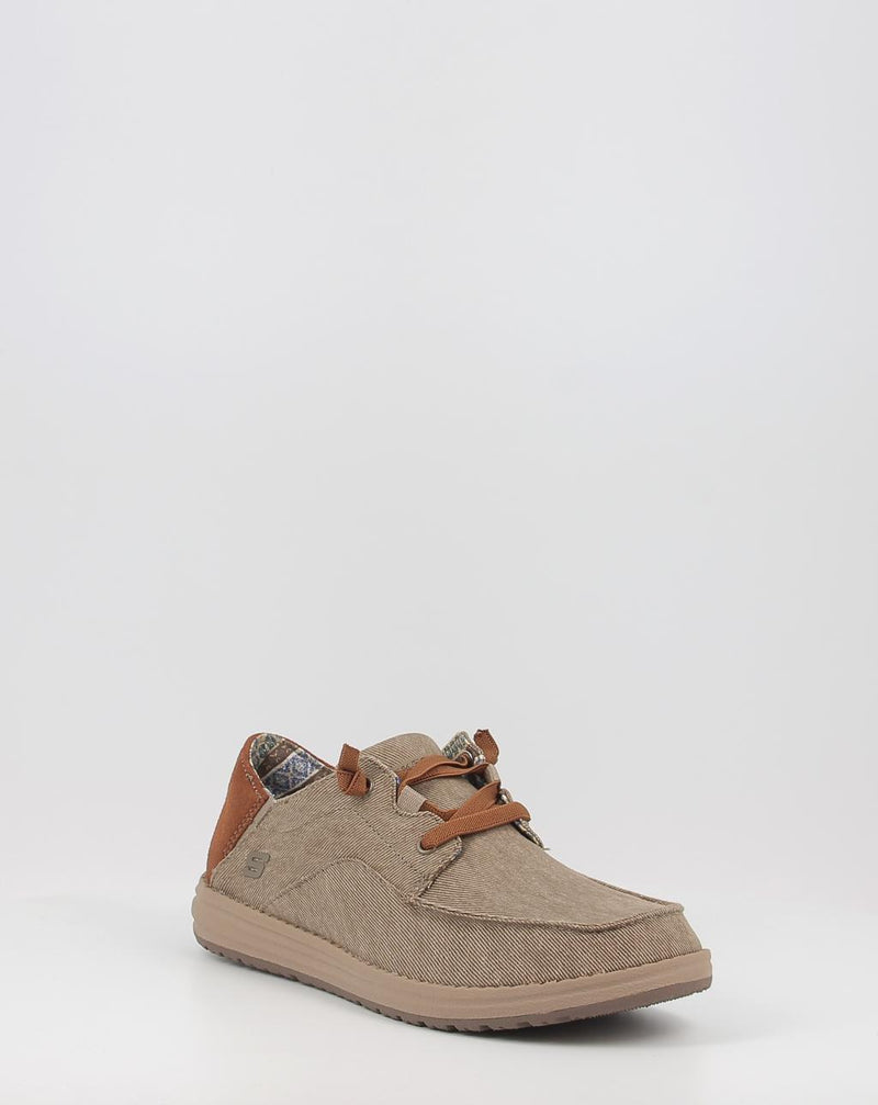 Nauticos SKECHERS RELAXED FIT MELSON - PLANON 210116 taupe