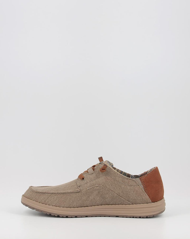 Nauticos SKECHERS RELAXED FIT MELSON - PLANON 210116 taupe