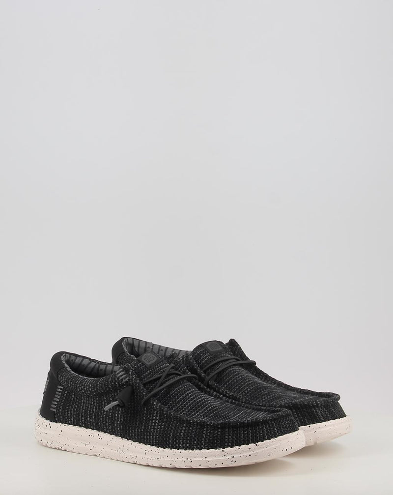 Nauticos HEY DUDE WALLY STRETCH SOX negro
