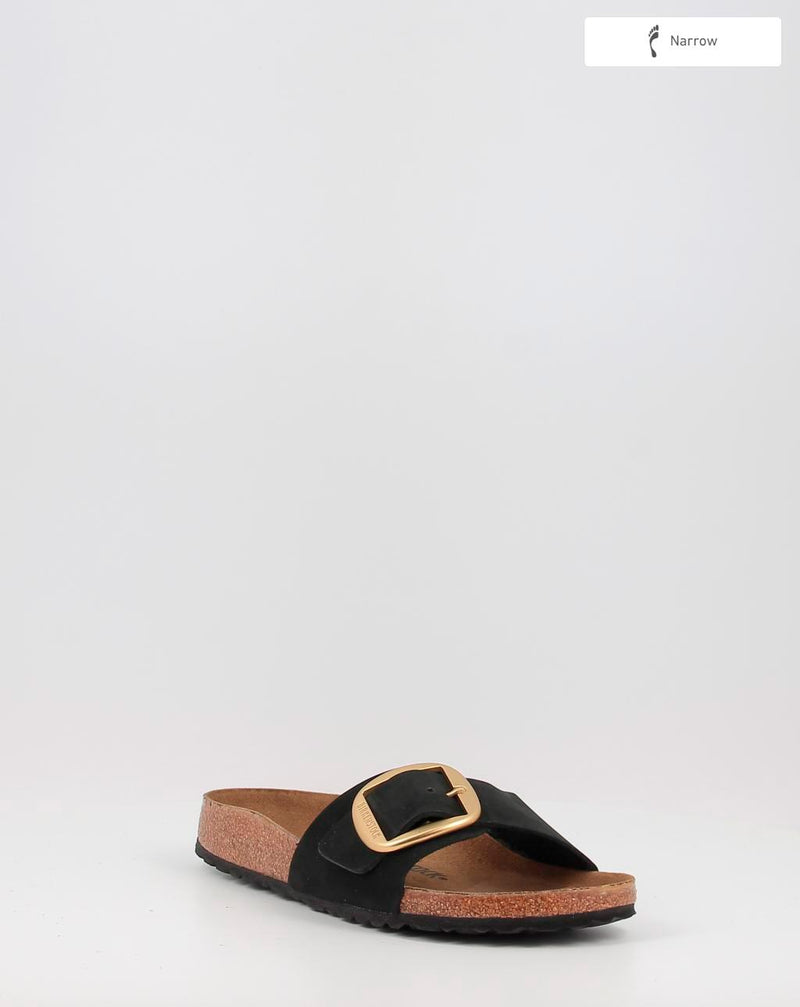 Sandalias BIRKENSTOCK MADRID BIG BUCKLE LENB negro