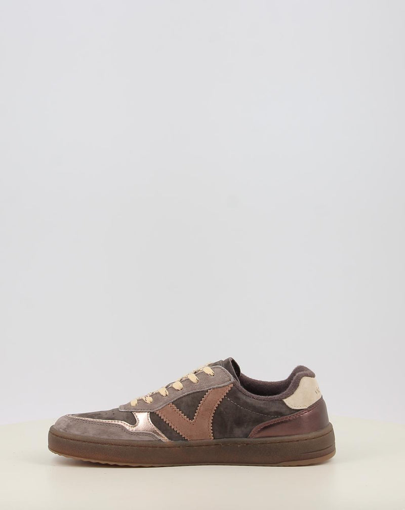 Zapatillas VICTORIA OLMO BAREFOOT EFECTO PIEL & SERRAJE1187104 marrón