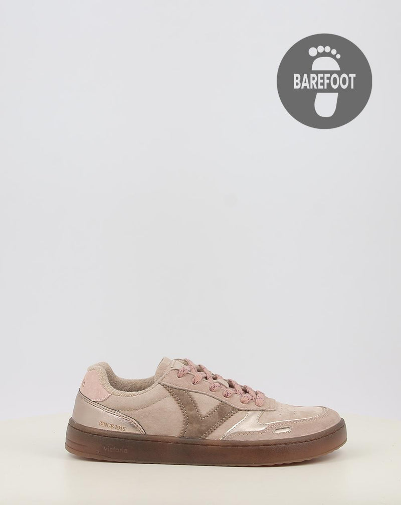 Zapatillas VICTORIA OLMO BAREFOOT EFECTO PIEL & SERRAJE1187104 beig