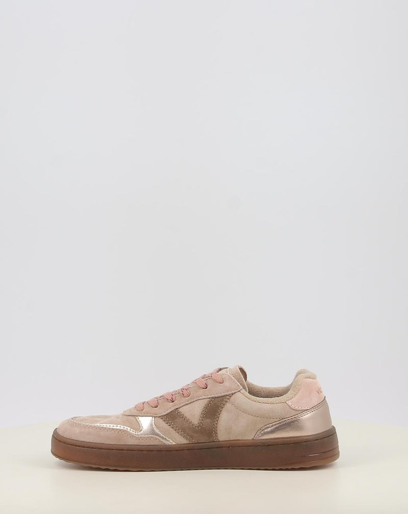 Zapatillas VICTORIA OLMO BAREFOOT EFECTO PIEL & SERRAJE1187104 beig