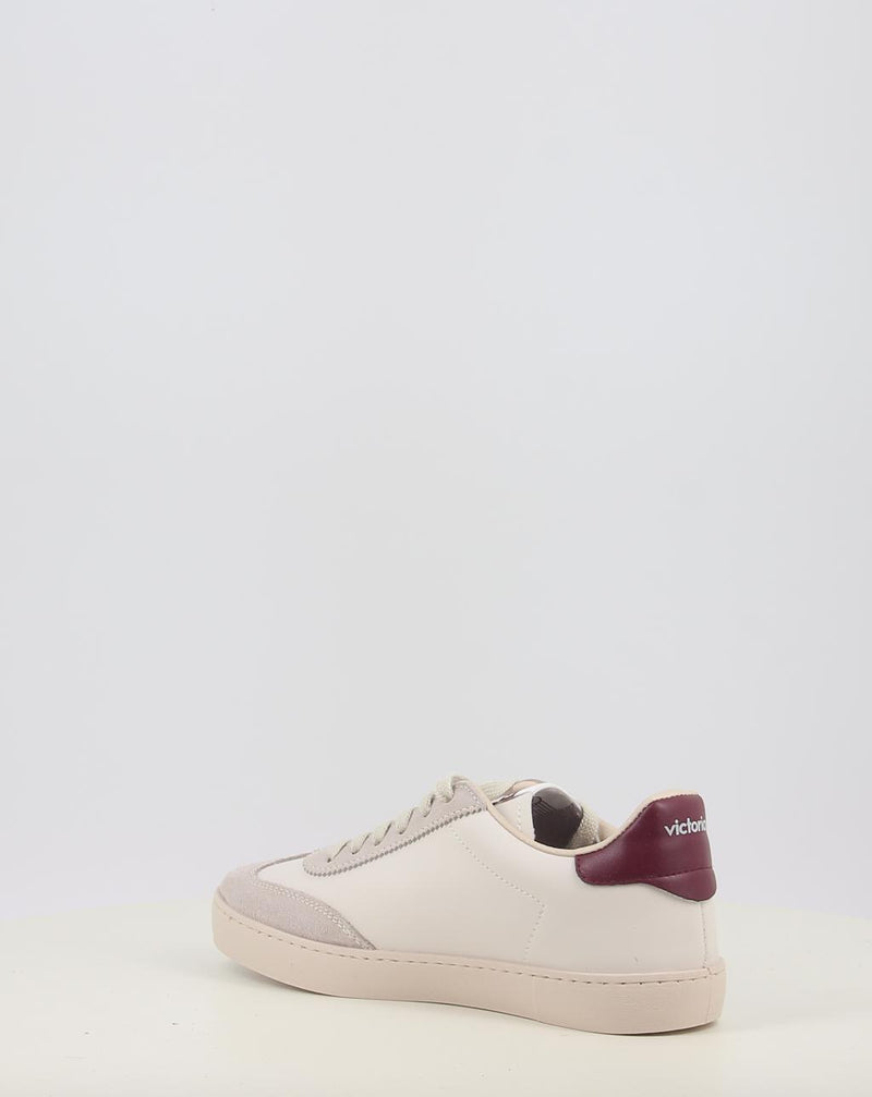 Zapatillas VICTORIA BERLÍN CICLISTA EFECTO PIEL & SERRAJE 1126184-22 crema