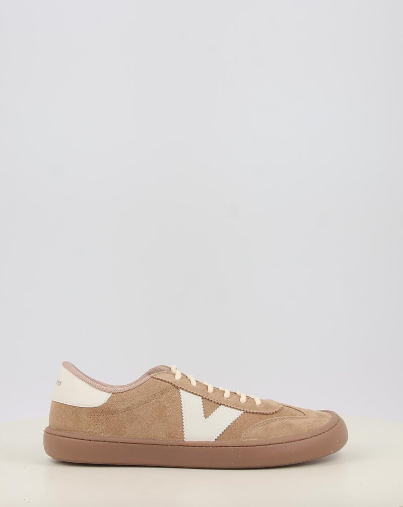Zapatillas VICTORIA OLMO BAREFOOT EFECTO PIEL & SERRAJE 1186103 beig