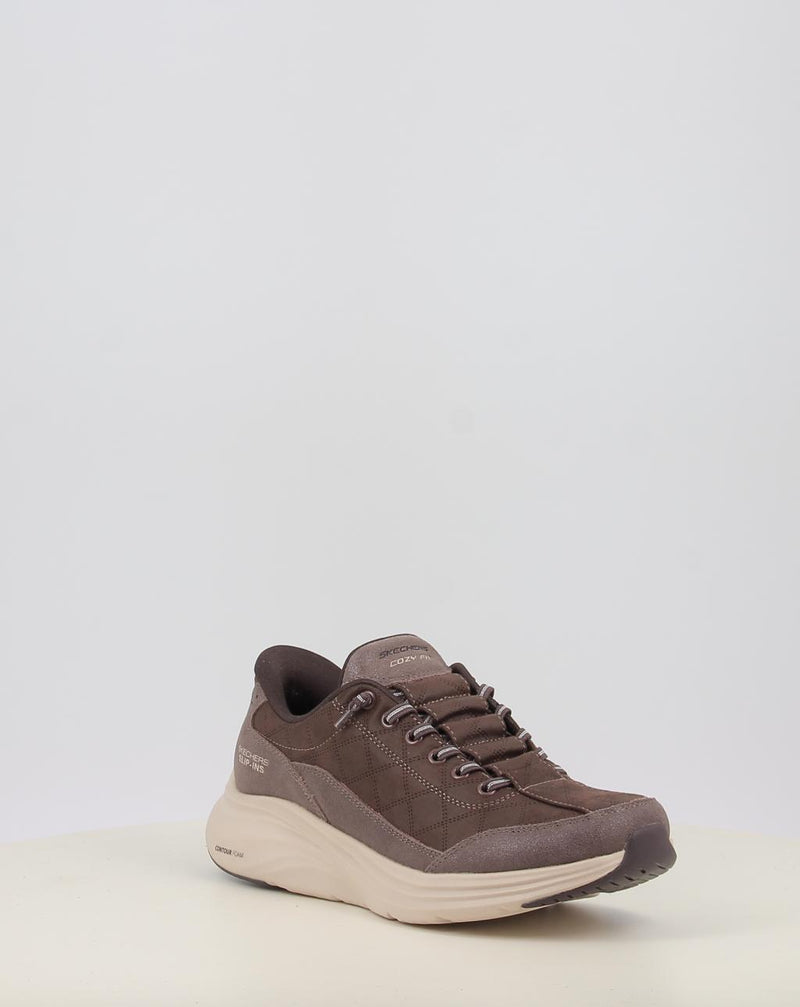 Zapatillas SKECHERS SKECHERS SLIP-INS: CONTOUR FOAM - COZY marrón