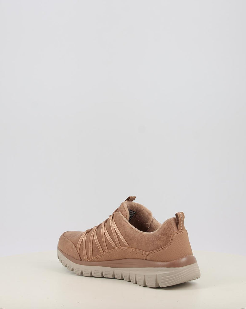 Zapatillas SKECHERS GRACEFUL - COZY HUG beig