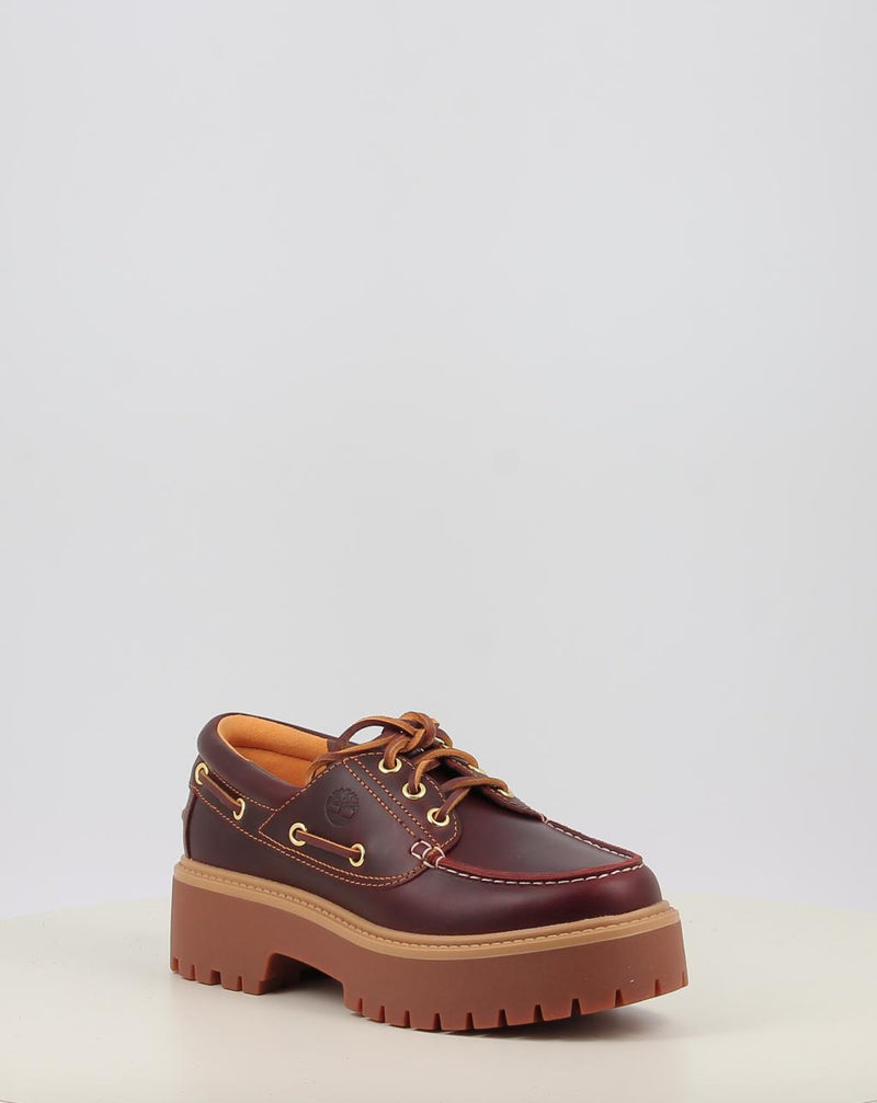 Botines TIMBERLAND STONE STREET BOAT SHOE ROOTBEER marrón